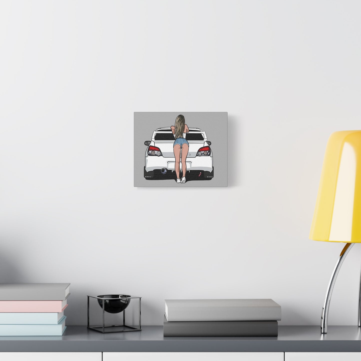 Car Lover's Art Canvas, Automotive Decor, Garage Wall Art, Gift for Car Enthusiasts, Unique Home Decor, Custom Prints - VYBE Shop