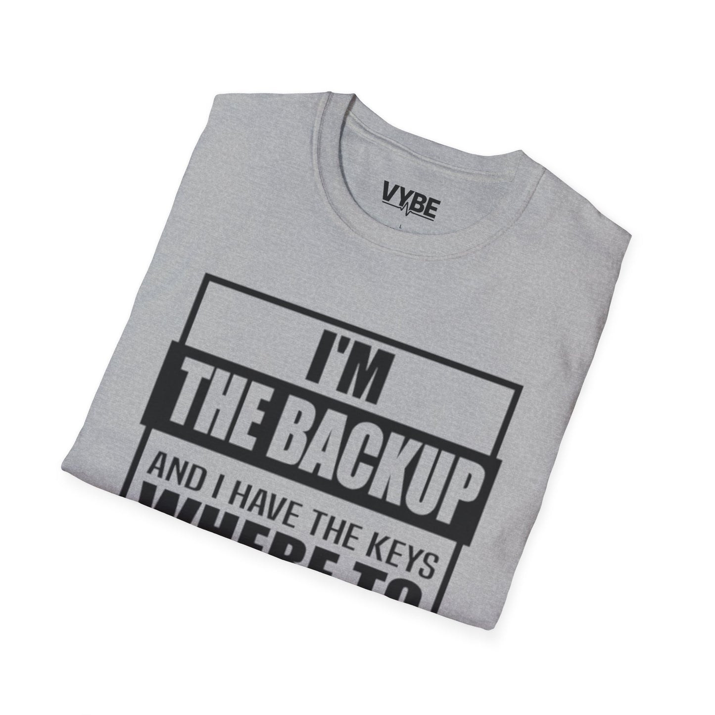 Drunk Tee- I'm The Backup, Fun Night Out Group Tees - VYBE Shop