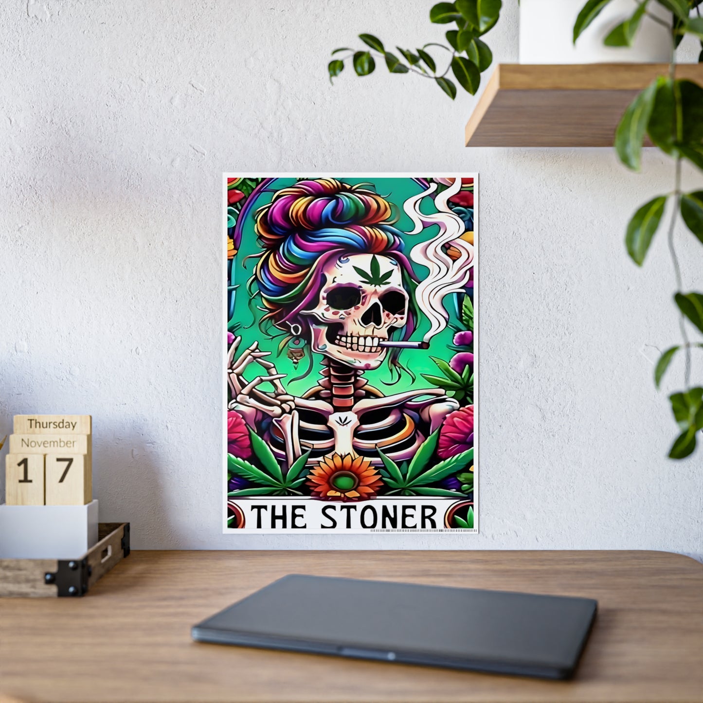 Stoner Tarot Wall Art - The Stoner Wall Poster - VYBE Shop