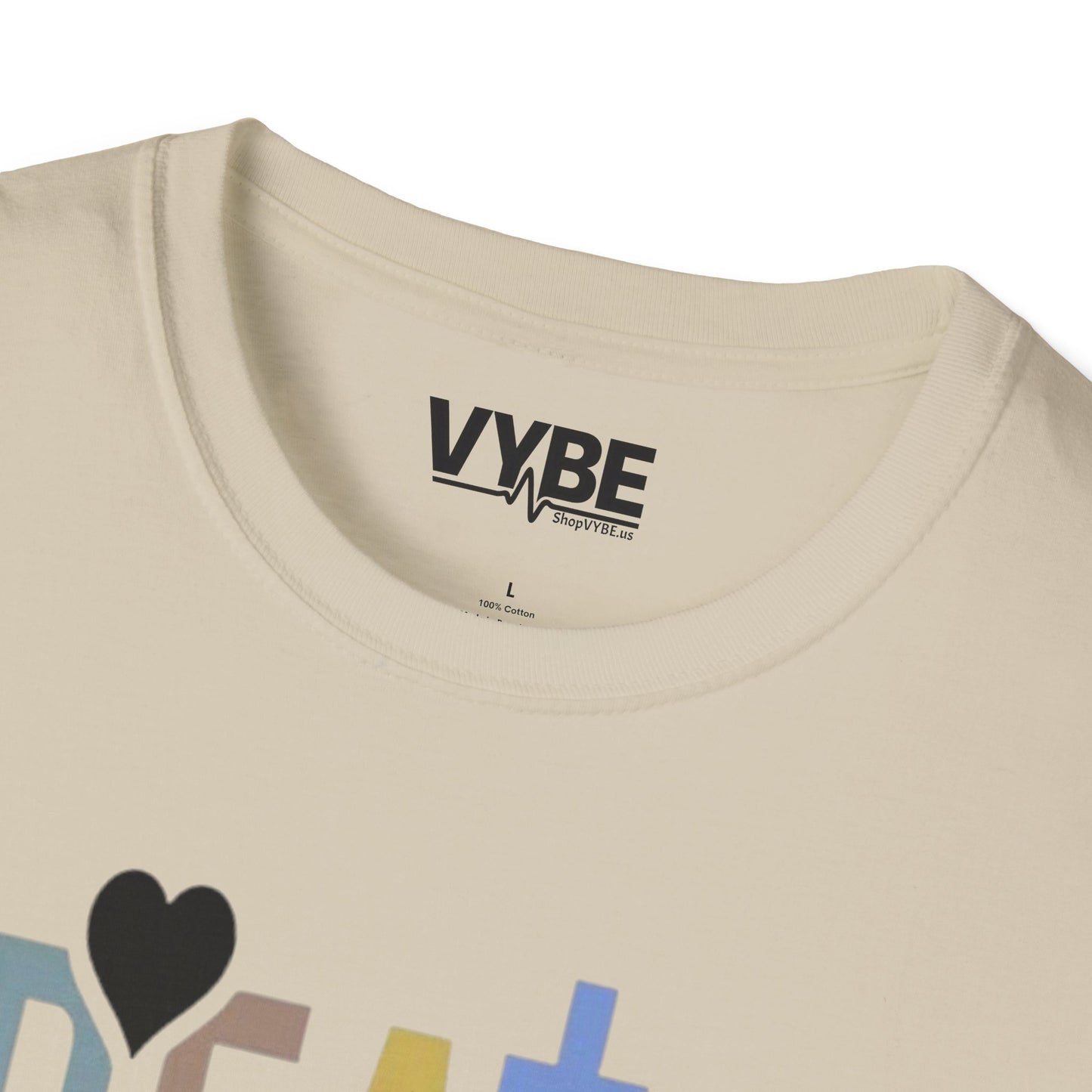 Created with Purpose, Jesus Love Tee - VYBE