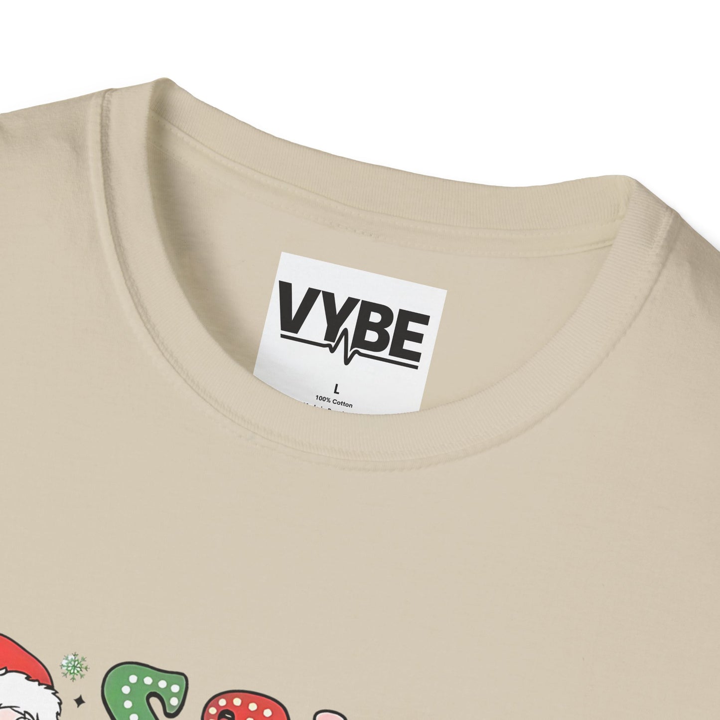 Christmas T-Shirt, Santa Funny Quote Tee, Holiday Vulgar Humor Shirt, Unisex Gift for Her, Gift for Him - VYBE Shop
