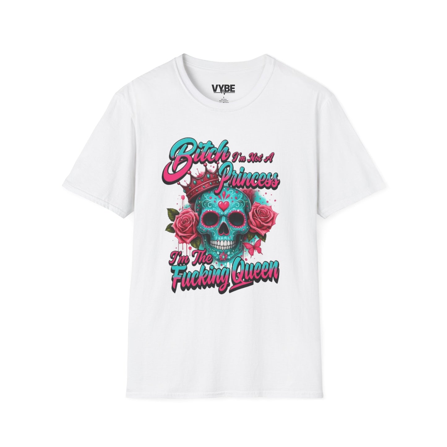 Edgy I'm The Fucking Queen T-Shirt - VYBE Shop