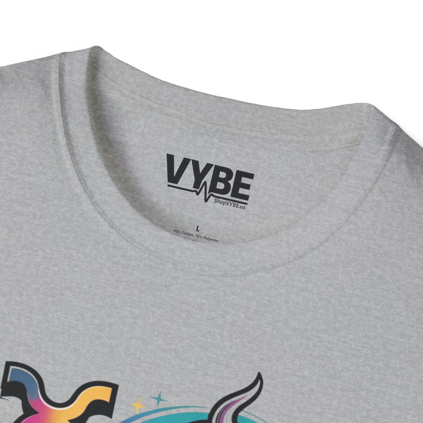 Colorful Taurus Graphic T-Shirt