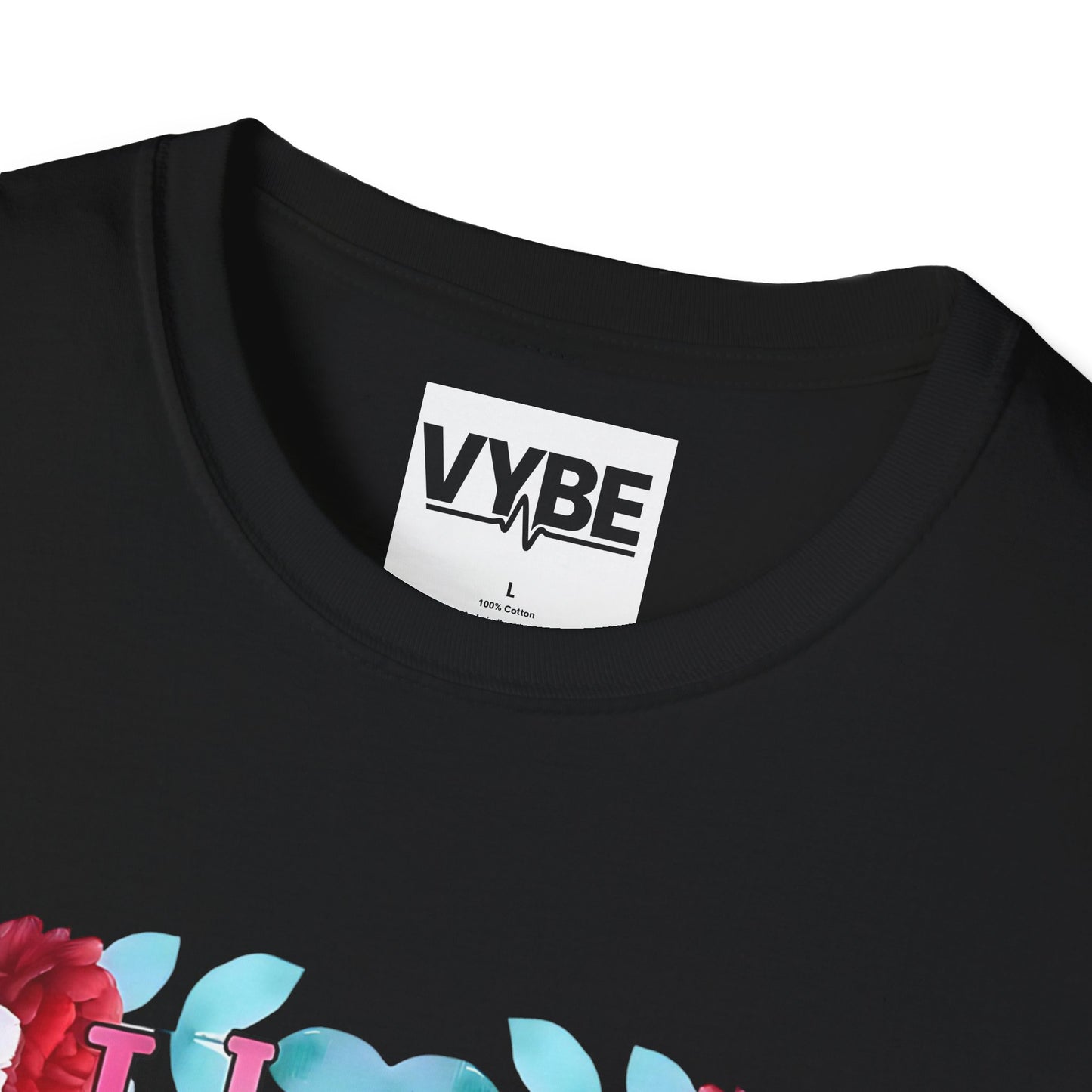 Funny- Floral Quote T-Shirt with 'I Hate Morning People' Design, Casual Wear, Humor Apparel - VYBE Shop
