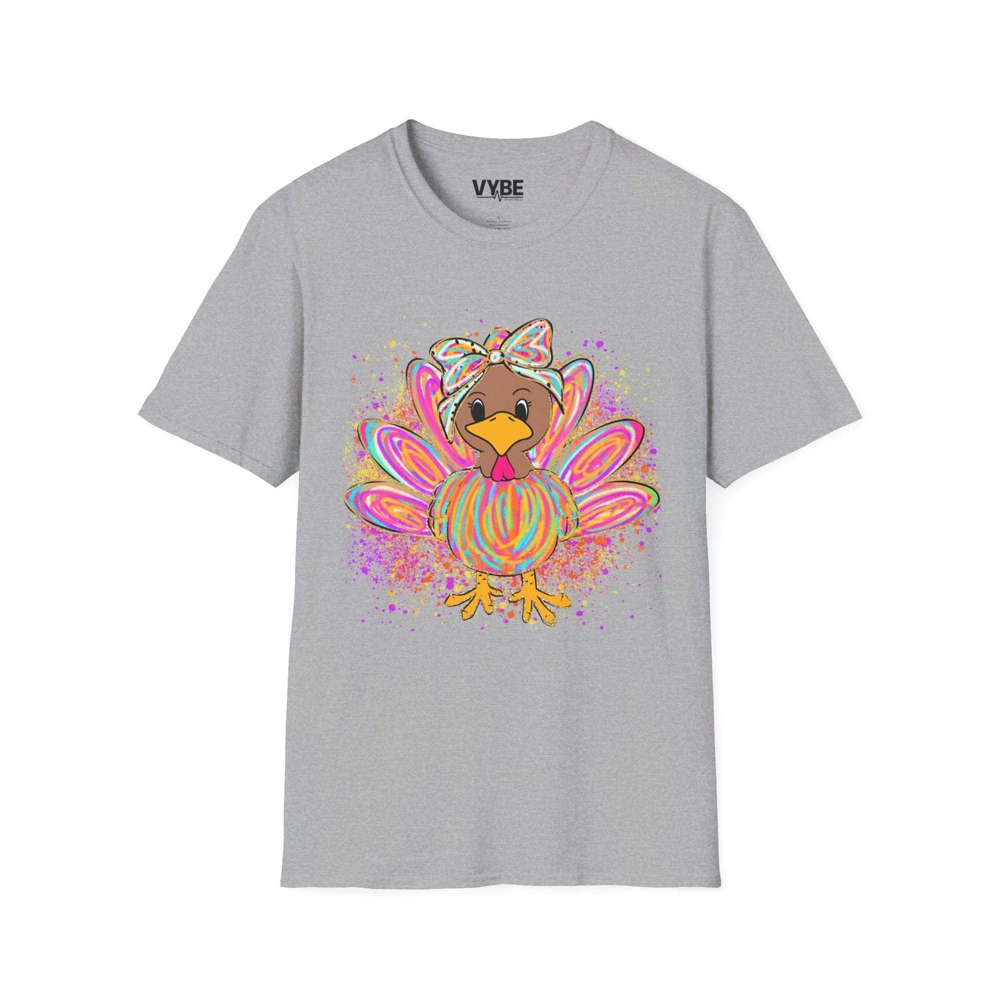 Colorful Turkey T-Shirt - VYBE