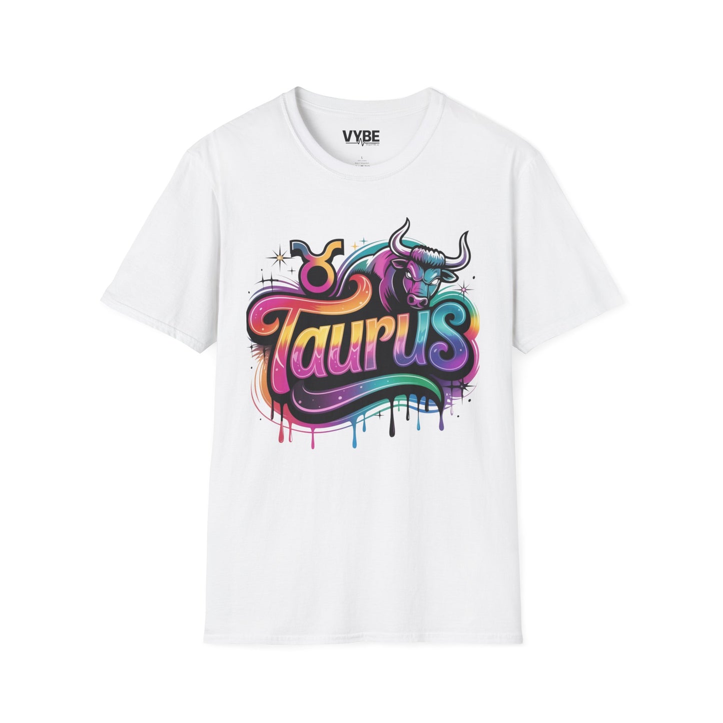 Colorful Taurus Graphic T-Shirt