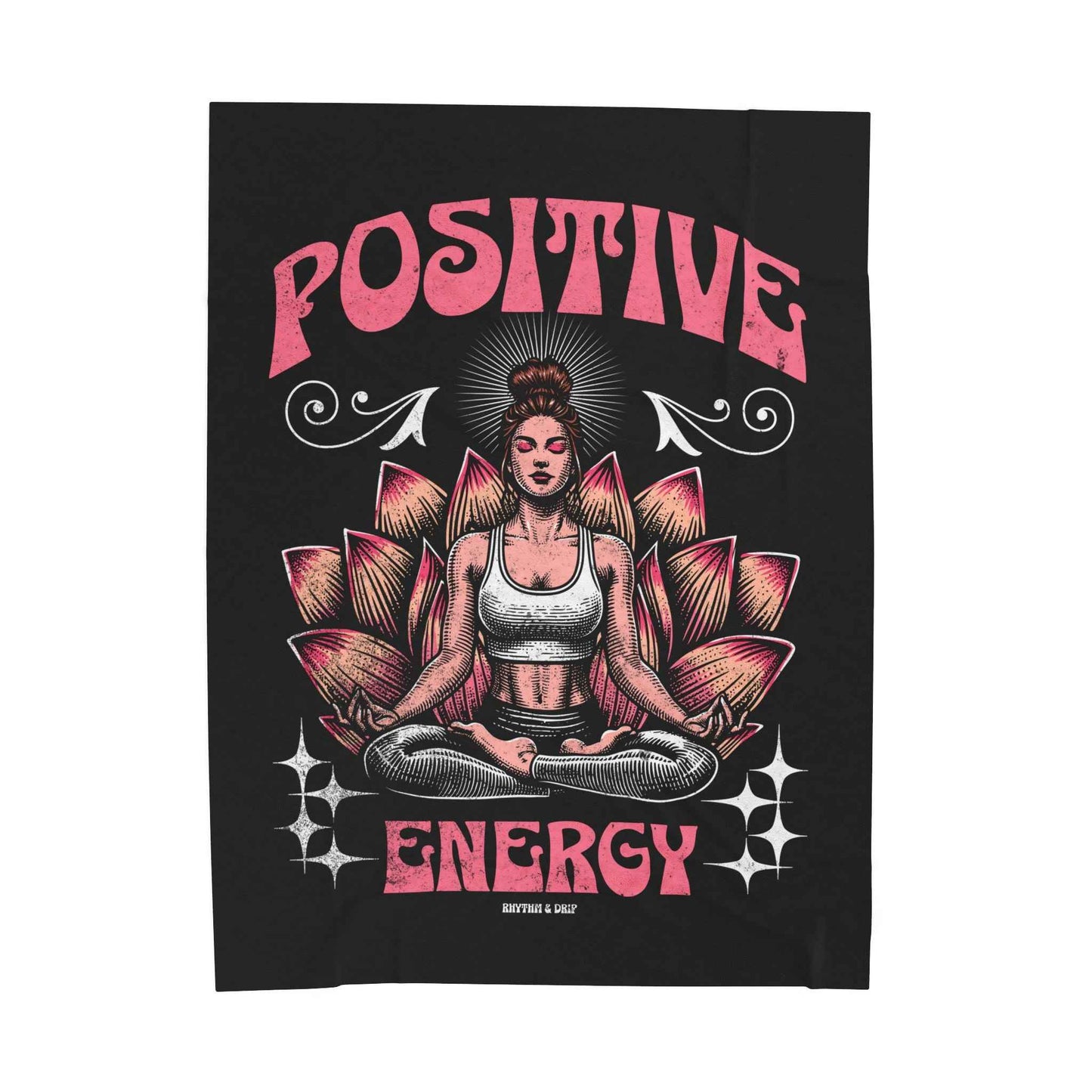 Positive Energy Plush Blanket
