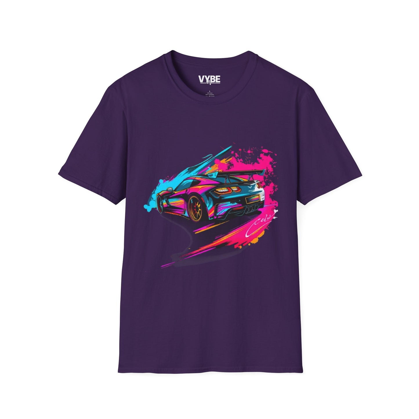 Vibrant Car T-Shirt