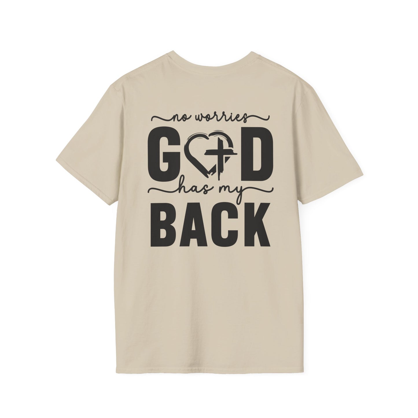 God Has My Back T-Shirt - VYBE