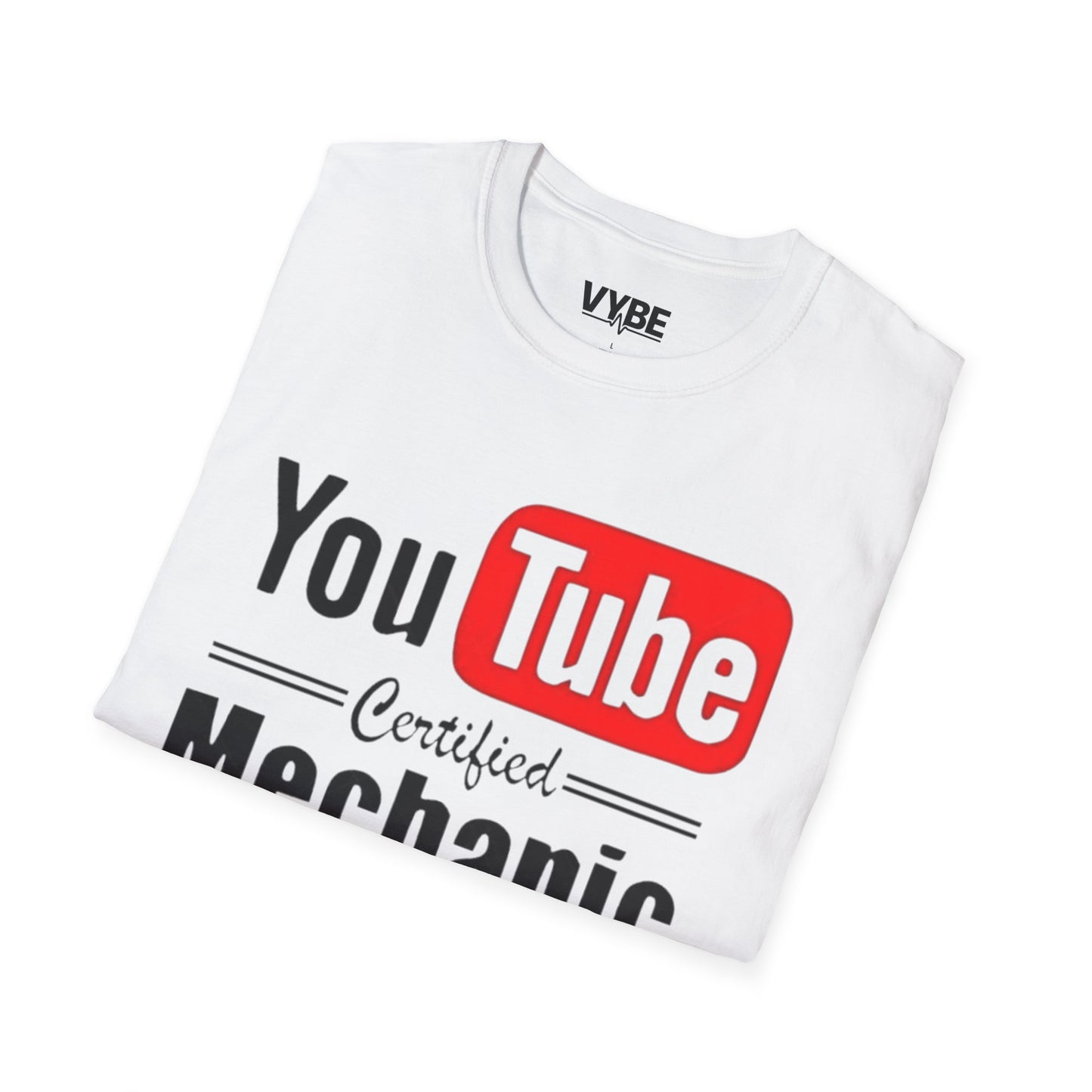 Funny- YouTube Certified Mechanic T-Shirt - VYBE Shop