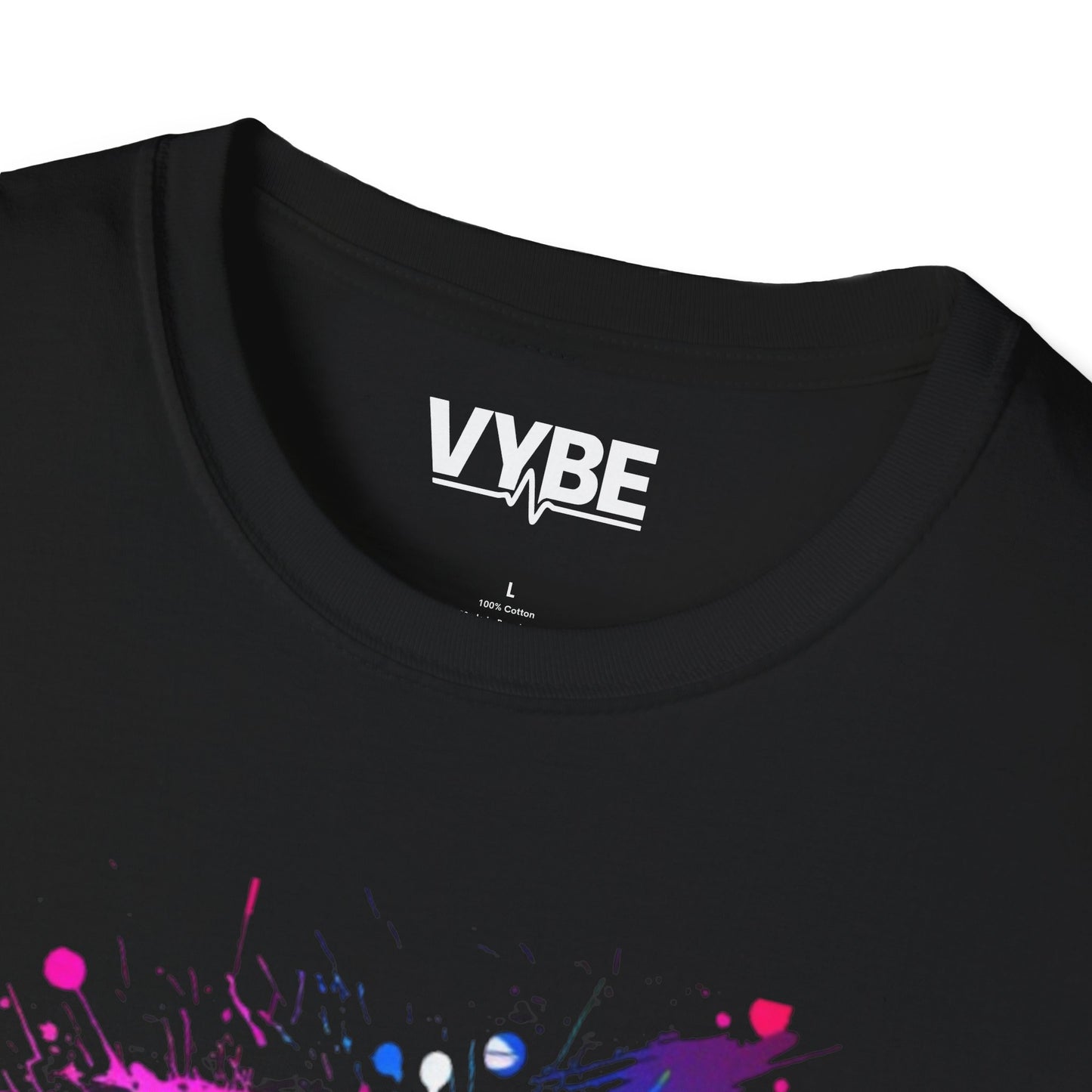 Colorful Heart Graphic T-Shirt - VYBE Shop