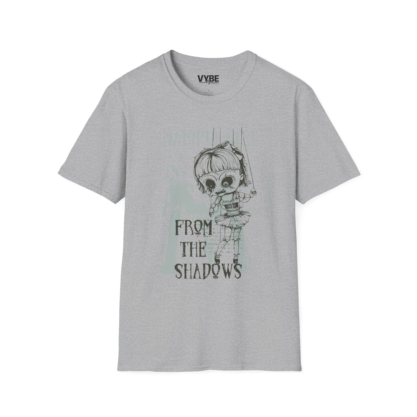 Shadow Manipulated T-Shirt - VYBE