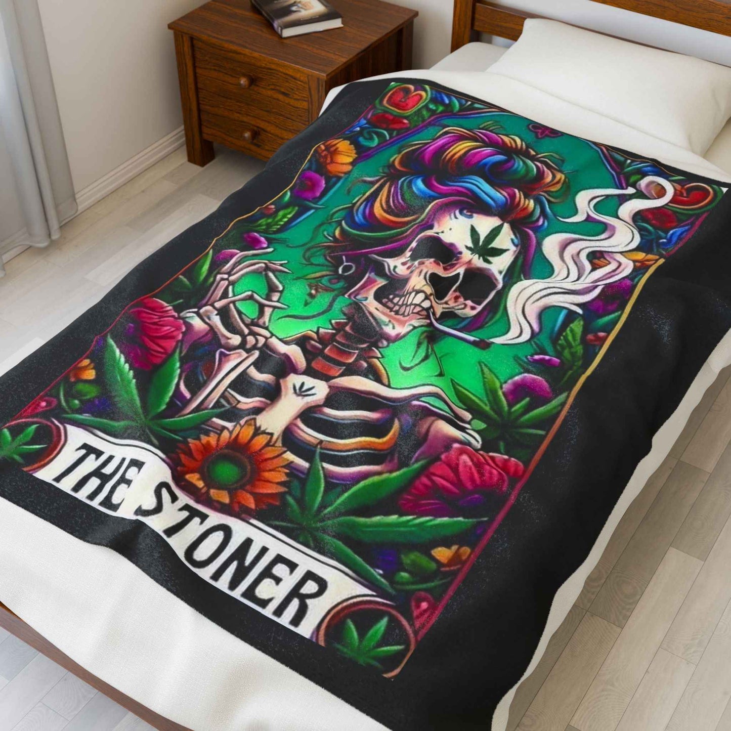 Tarot Stoner Plush Blanket