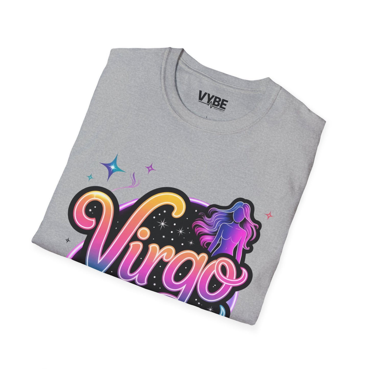 Colorful Virgo Zodiac T-Shirt