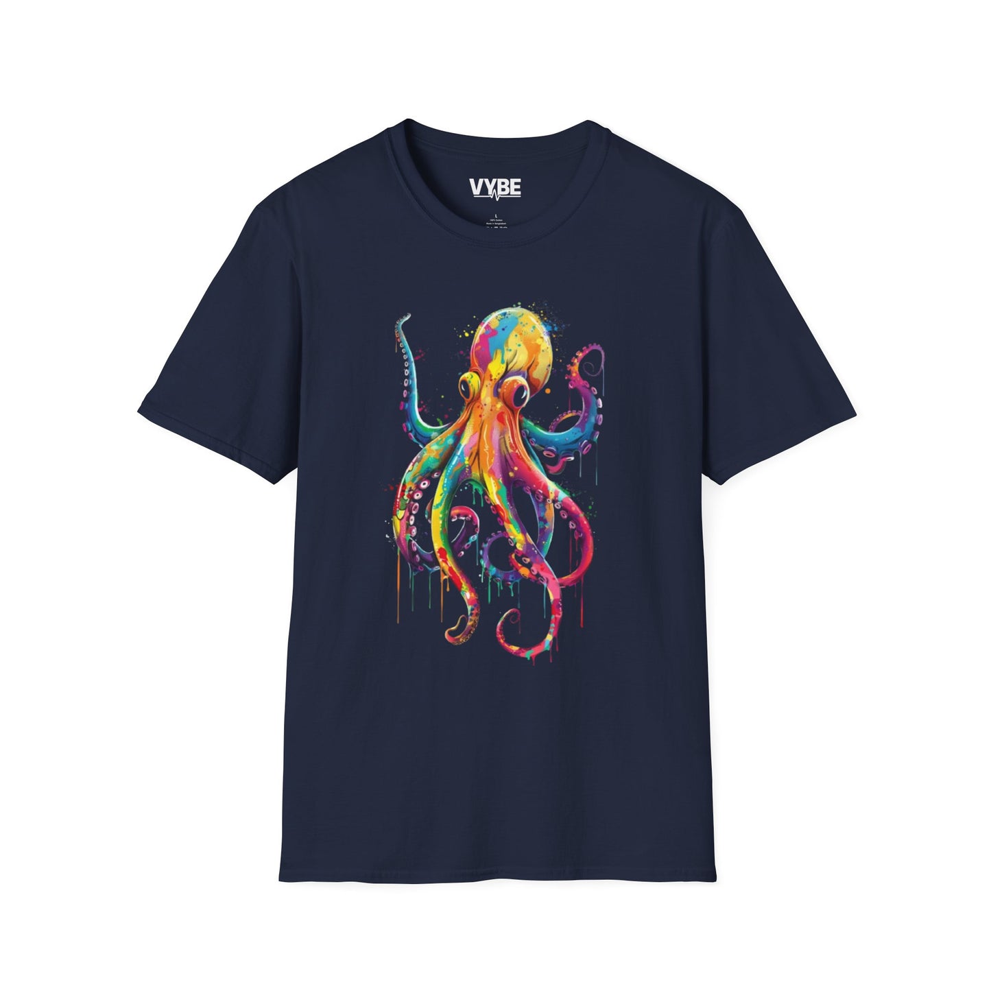 Colorful Octopus T-Shirt - VYBE Shop