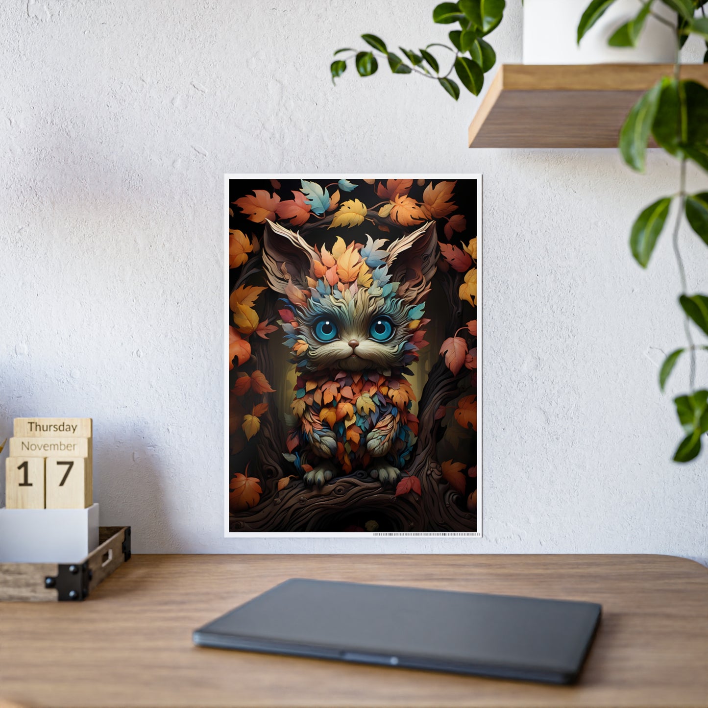 Whimsical Creature Art Print Poster - VYBE Shop