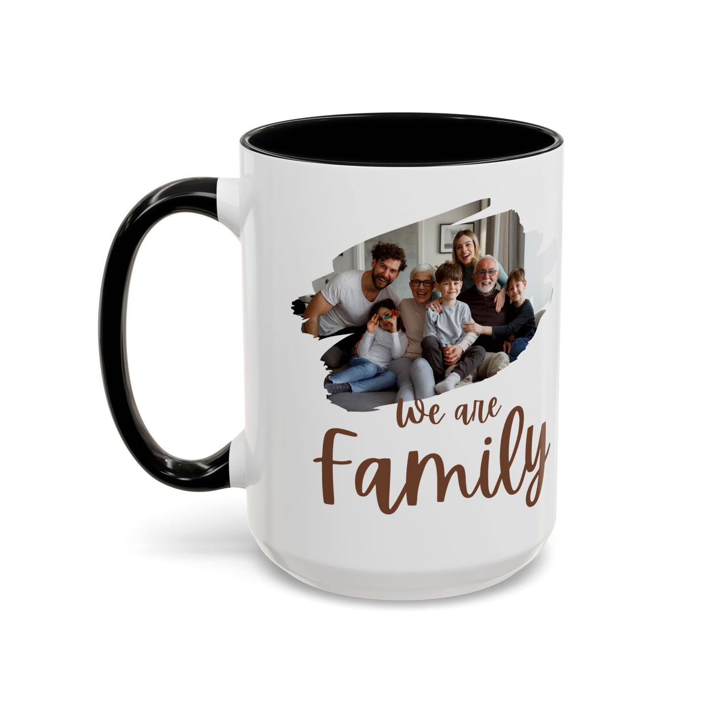 Customized Family Coffee Mug, Personalized Mug Gift, Add Your Family Photo - VYBE Shop