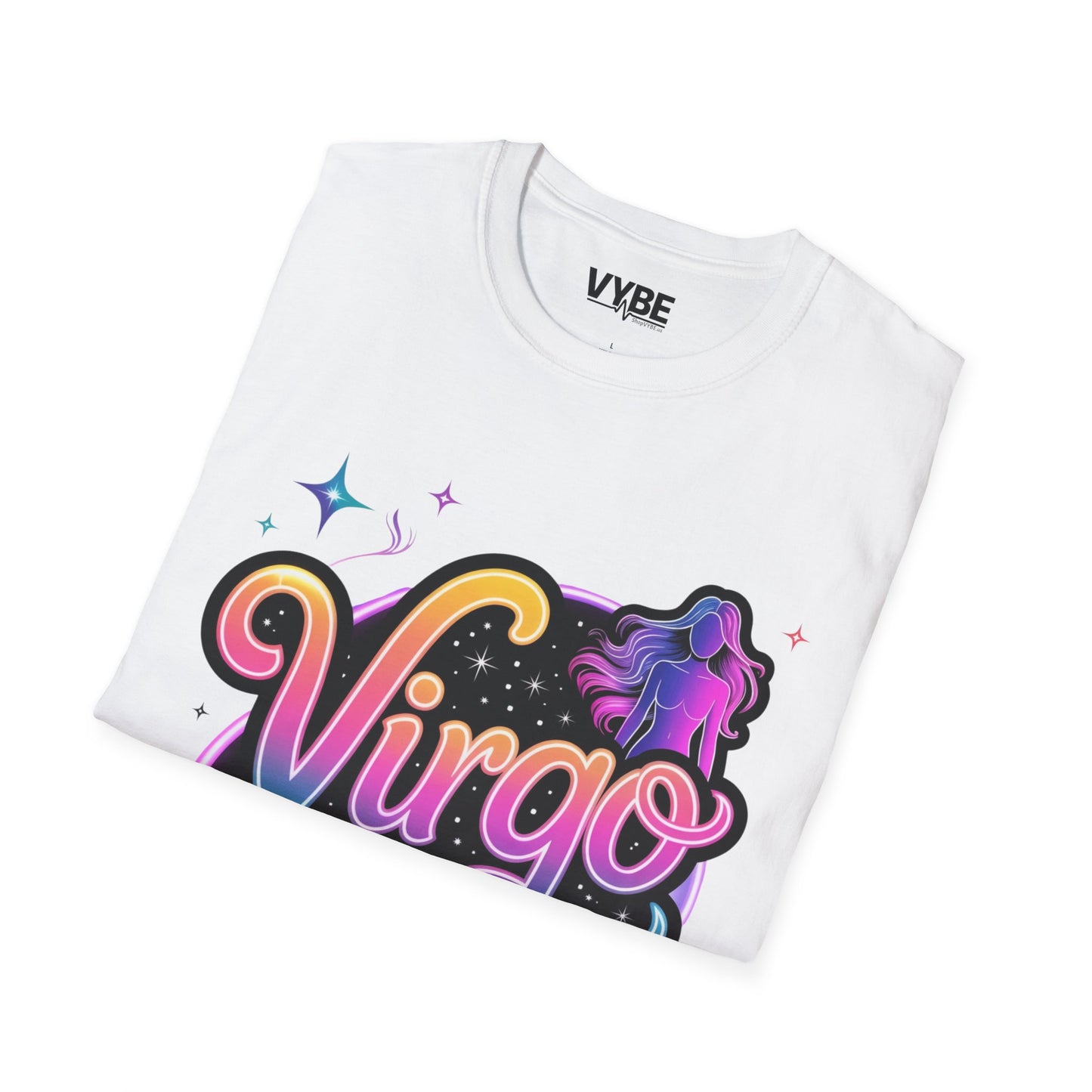 Colorful Virgo Zodiac T-Shirt