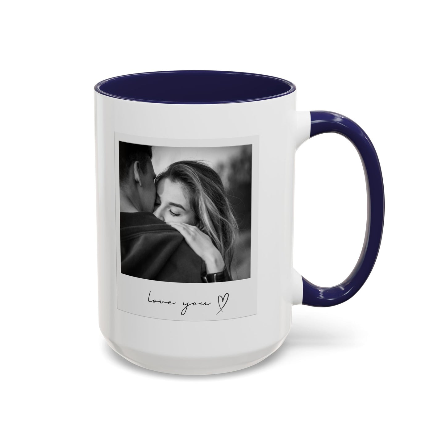Love You Coffee Mug – Customized Romantic Gift for Couples, Engagement Present, Valentine's Day - VYBE Shop