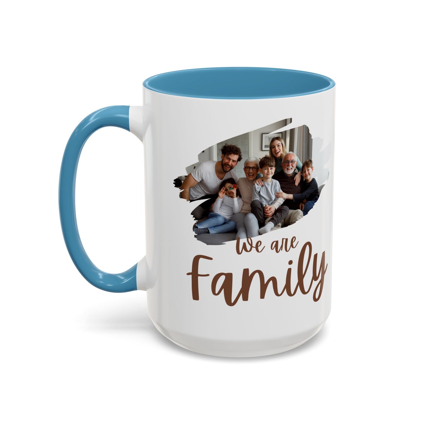 Customized Family Coffee Mug, Personalized Mug Gift, Add Your Family Photo - VYBE Shop