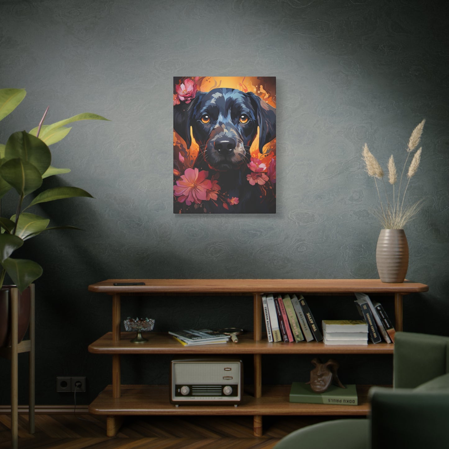 Canvas Beauceron Dog Art Print, Wall Art, Gift For Dog Lover - VYBE Shop