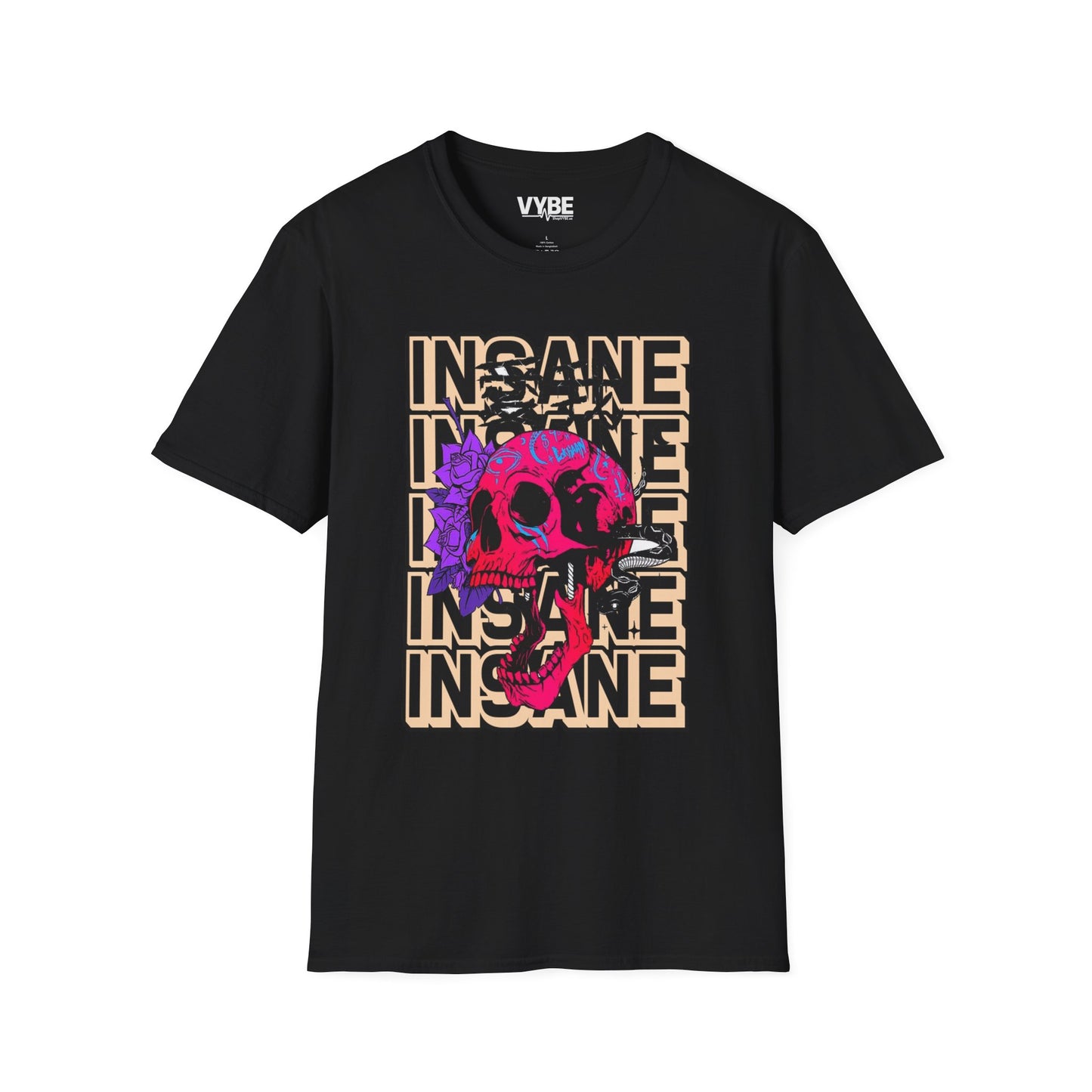 Insane Skull T-Shirt - VYBE