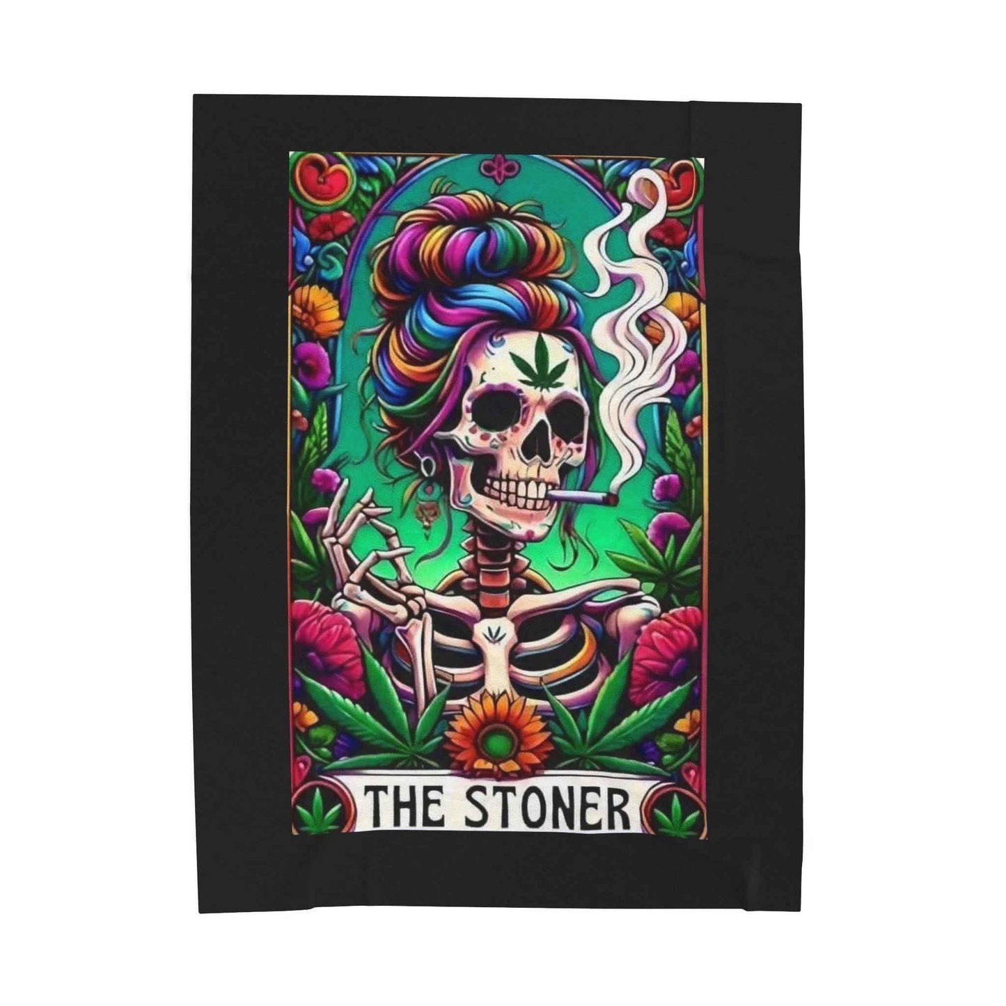 Tarot Stoner Plush Blanket