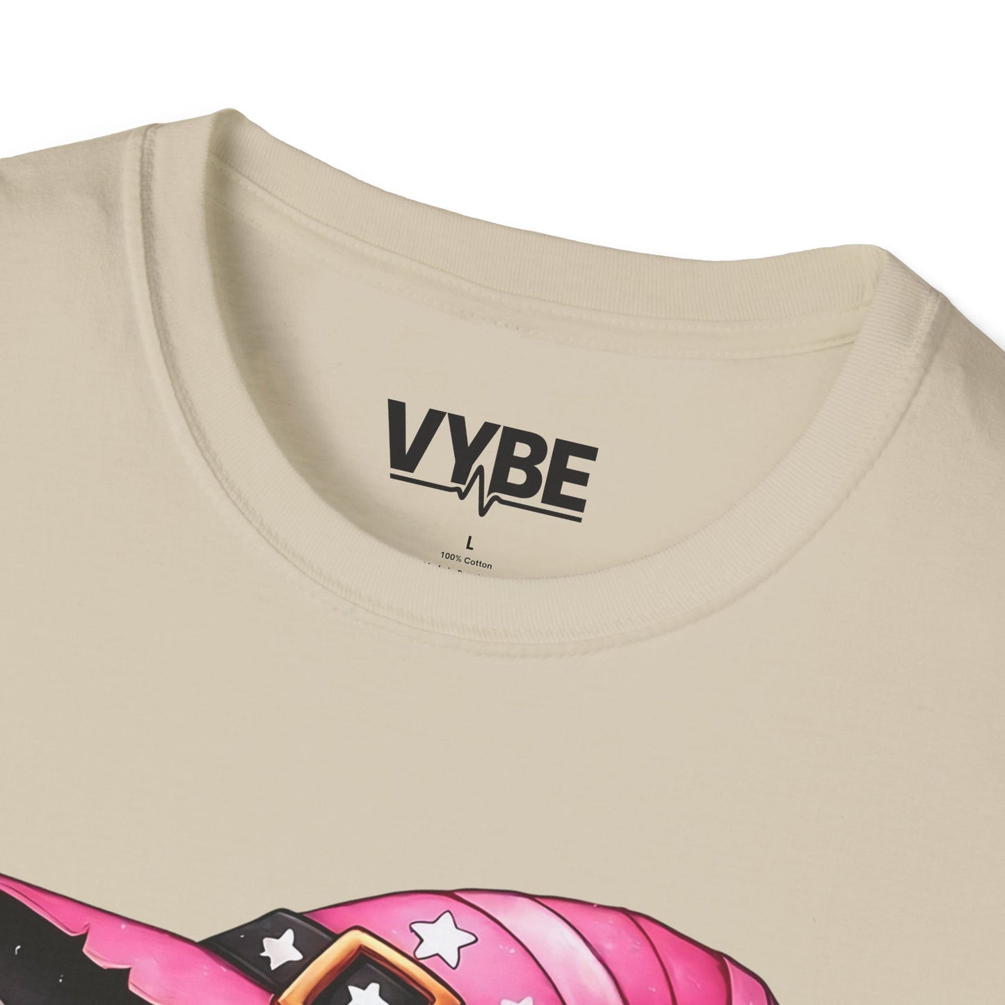 Halloween- Cute Pink Halloween Mummy T-Shirt, Unisex Graphic Tee - VYBE Shop