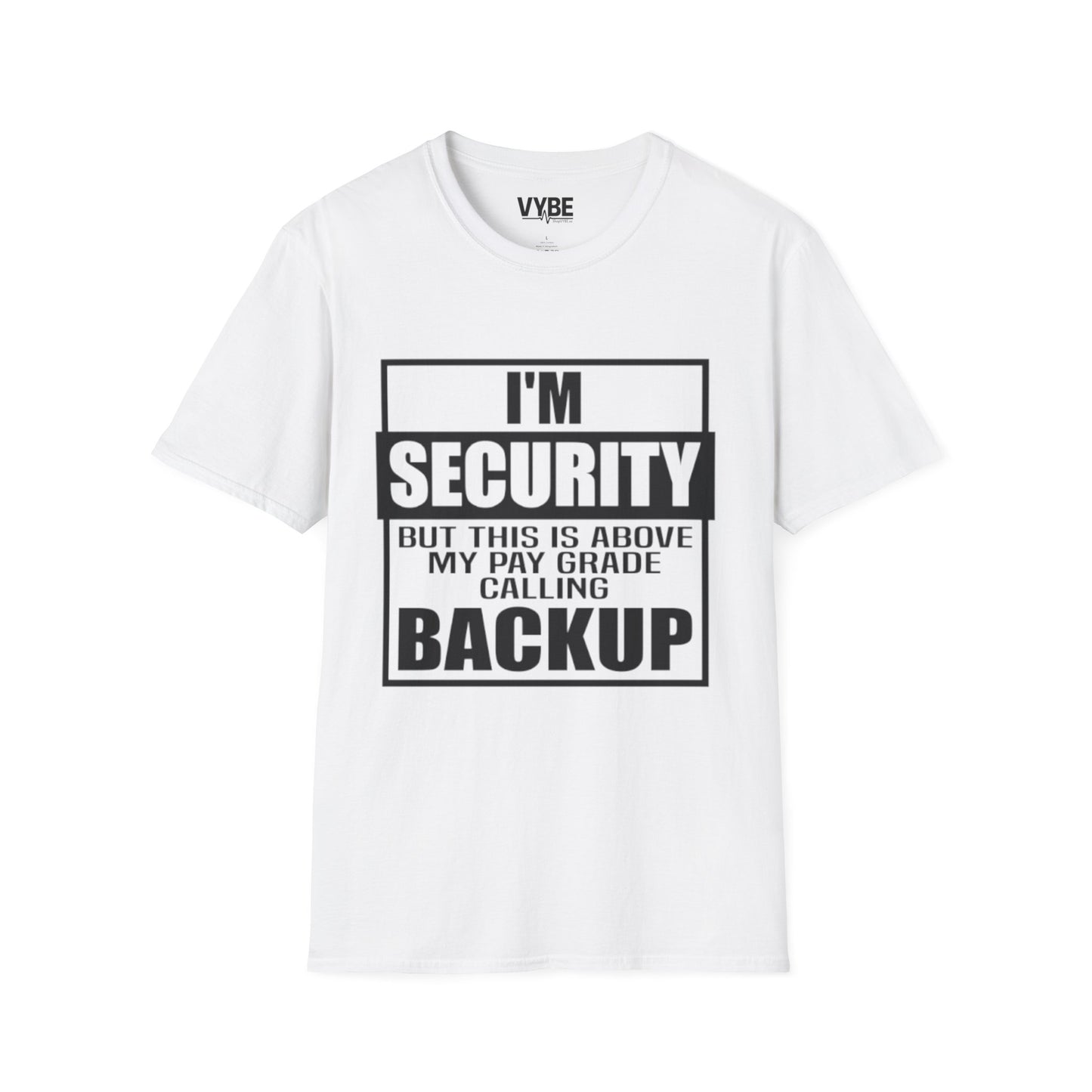 Drunk Tee I'm Security - Fun Graphic T-Shirt for Party Protection