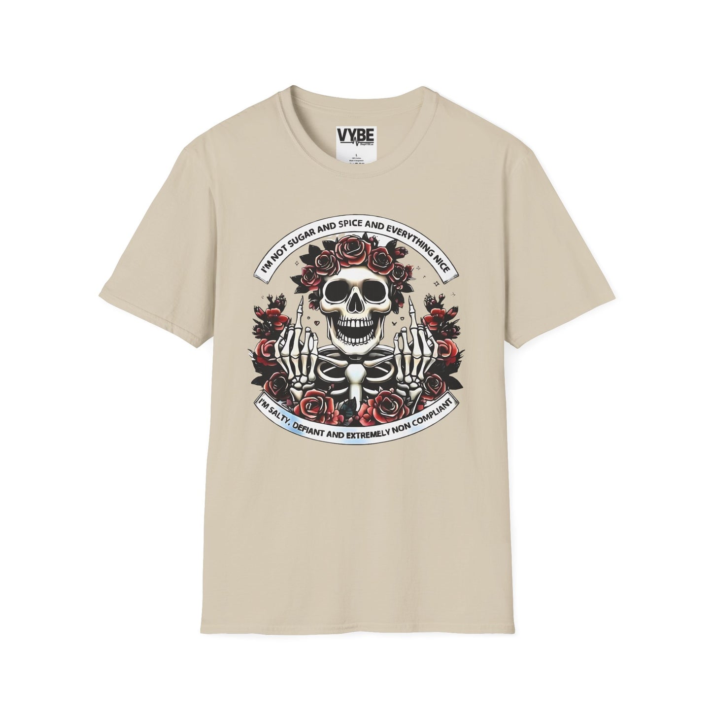 Edgy Attitude T-Shirt - VYBE Shop
