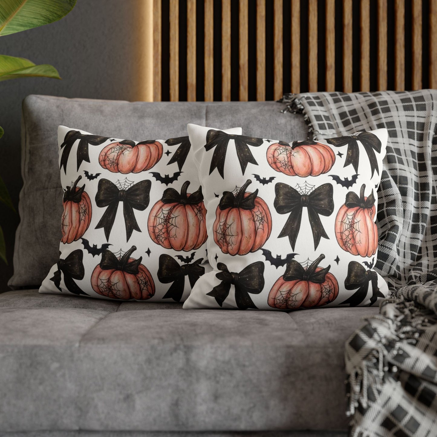 Halloween Pumpkin Pillowcase - Cozy Autumn Decor for Spooky Season Celebrations - VYBE Shop