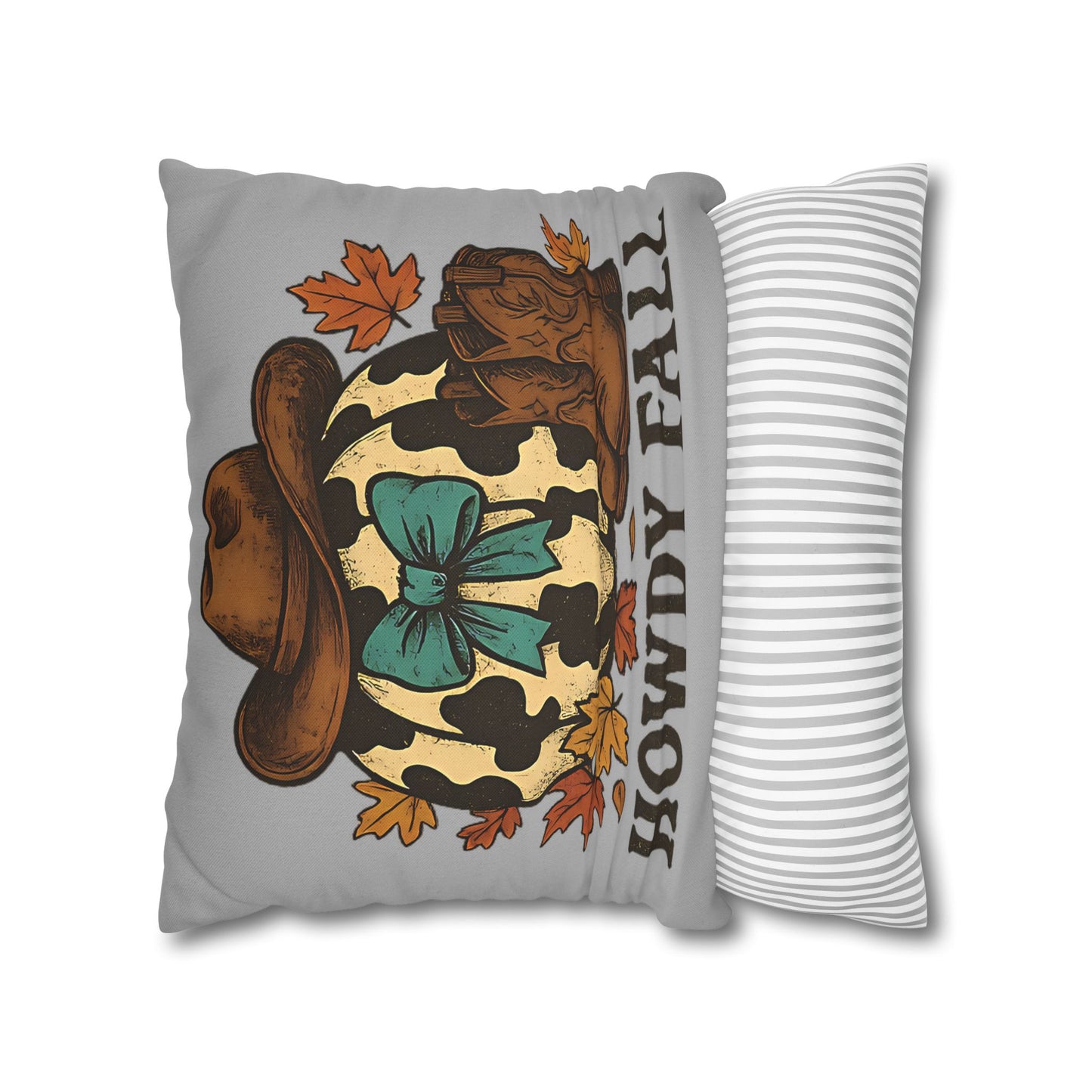 Howdy Fall Decorative Pillowcase - Cozy Autumn Home Decor, Farmhouse Style Decorative Pillow Cover, Perfect Fall Gift - VYBE Shop