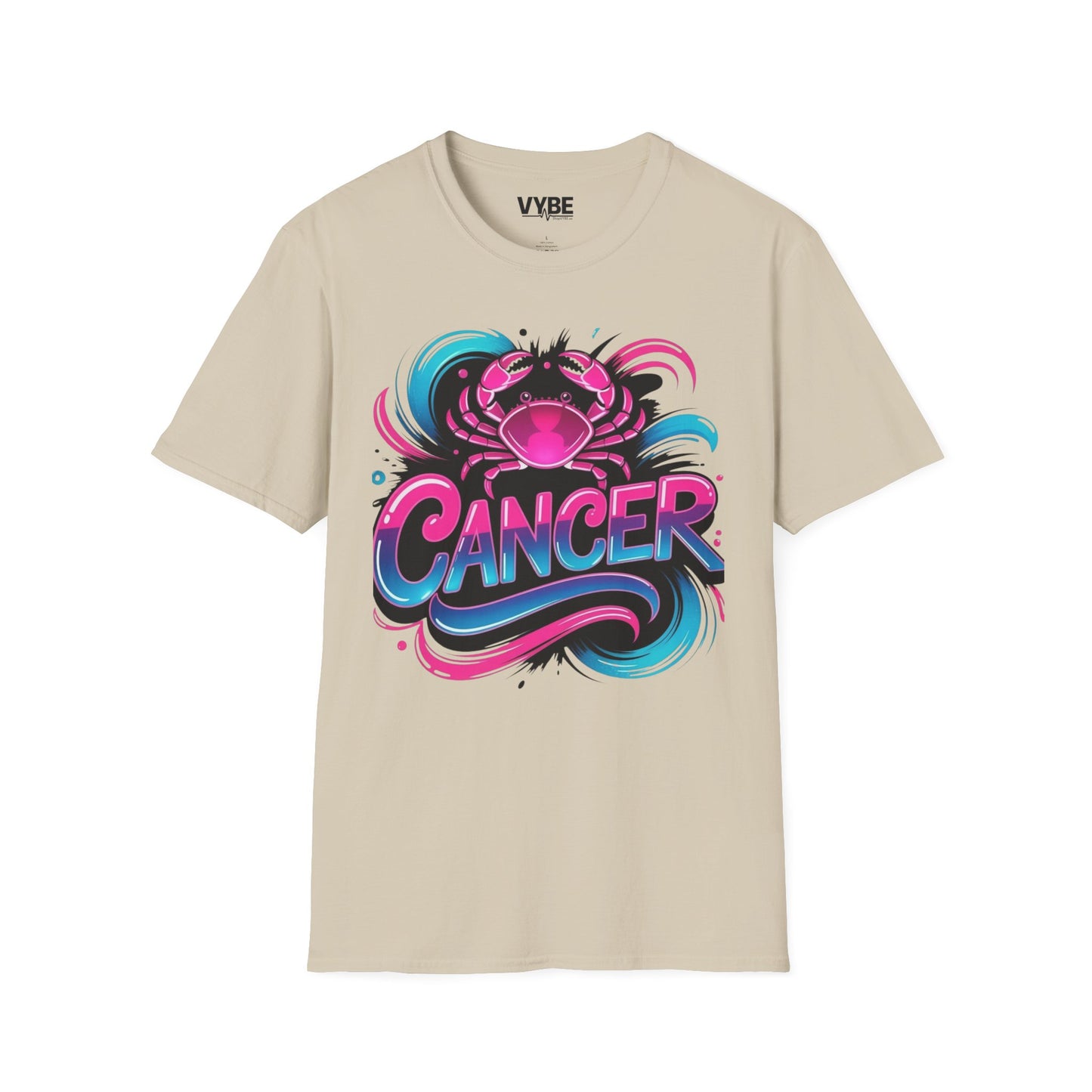 Colorful Cancer Zodiac T-Shirt