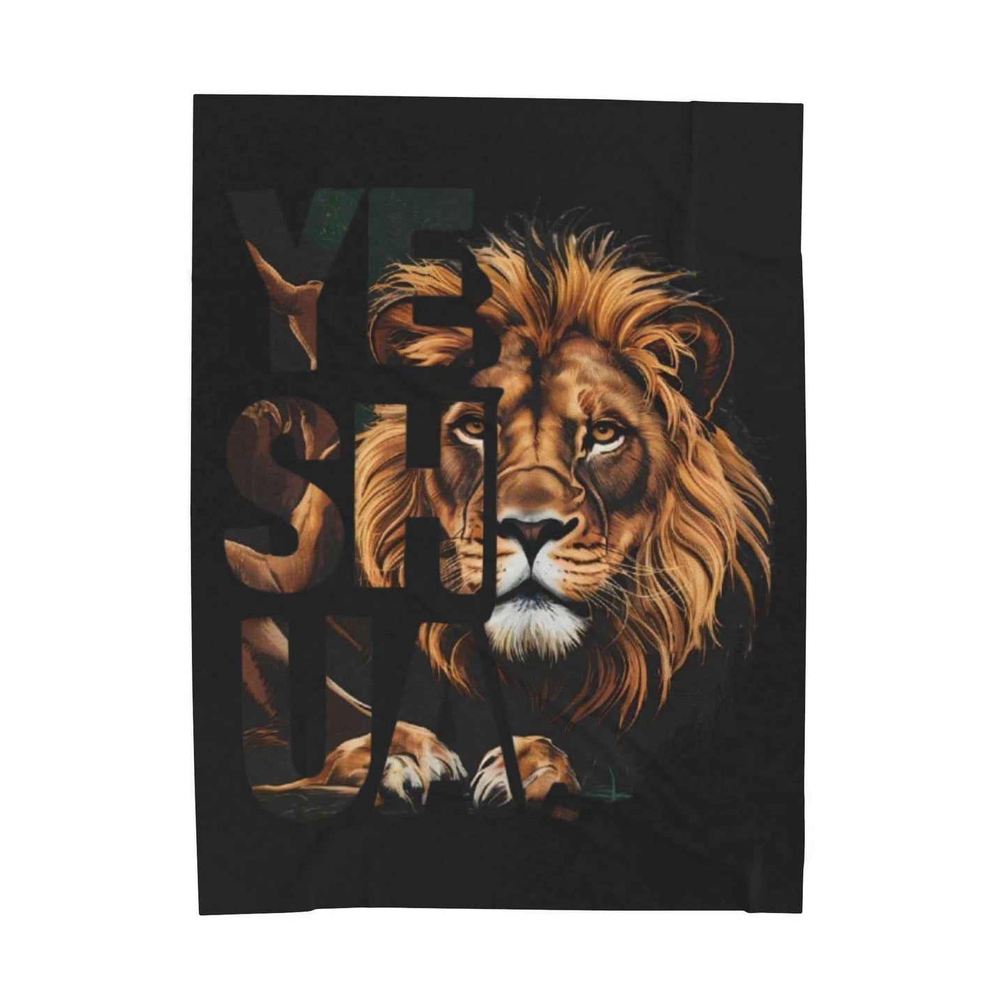 Lion-Themed Plush Blanket
