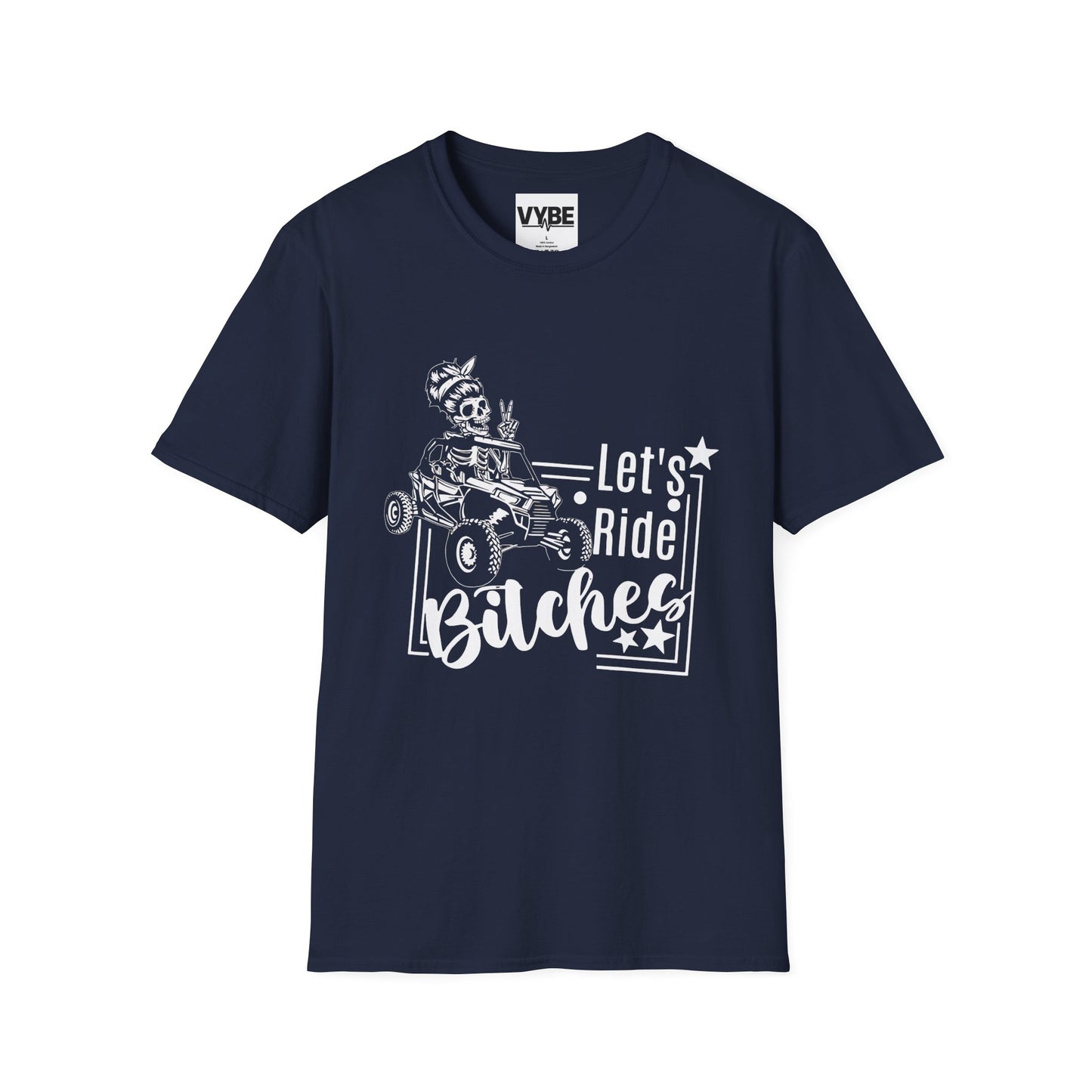 Funny- Let's Ride Fun Unisex T-Shirt, Biker Tee, Casual Outfit, Gift for Riders - VYBE Shop
