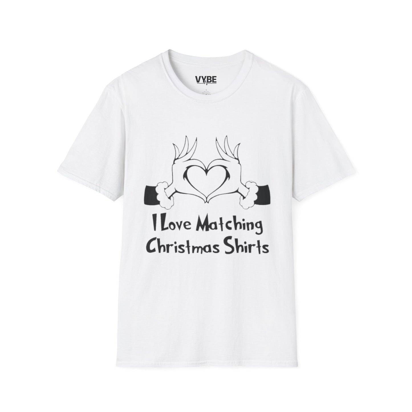 Grinch 2- I Love Matching Christmas T-Shirts for Couples- Grinch1 - VYBE Shop