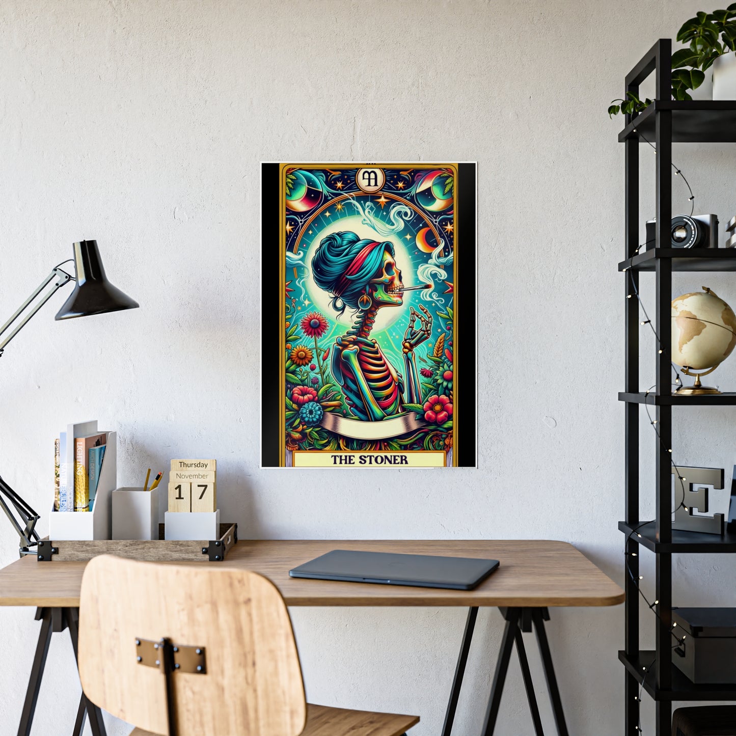 The Stoner- Tarot Wall Art - VYBE Shop