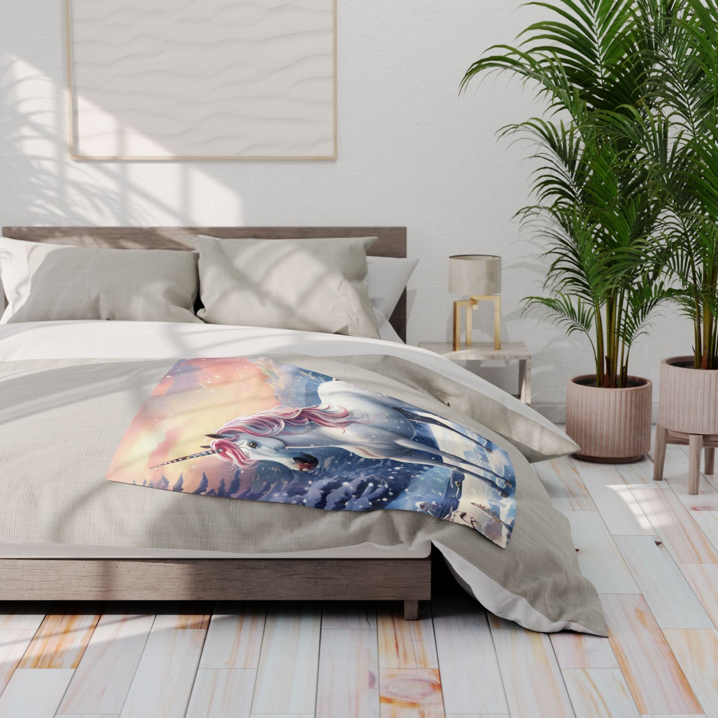 Magical Unicorn Arctic Fleece Blanket