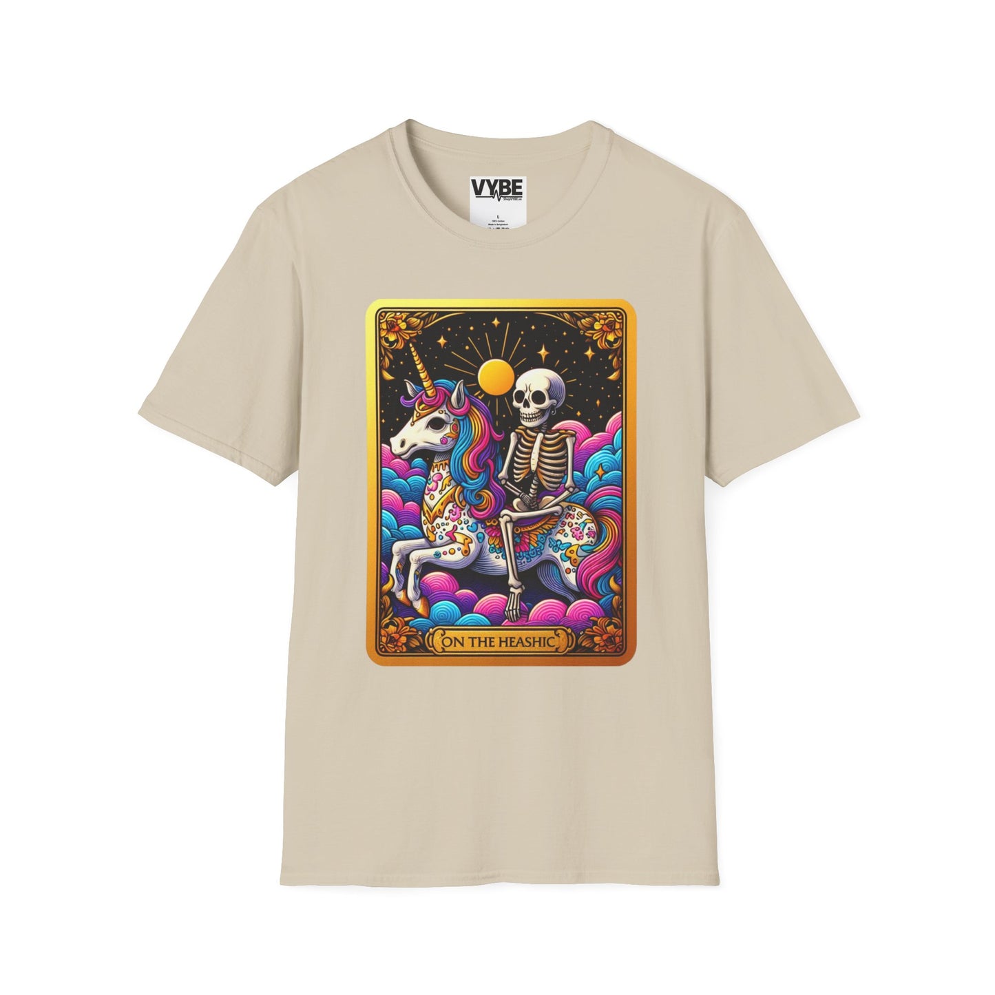 Whimsical Skeleton Tarot Shirt for Unique Style Lovers - VYBE Shop