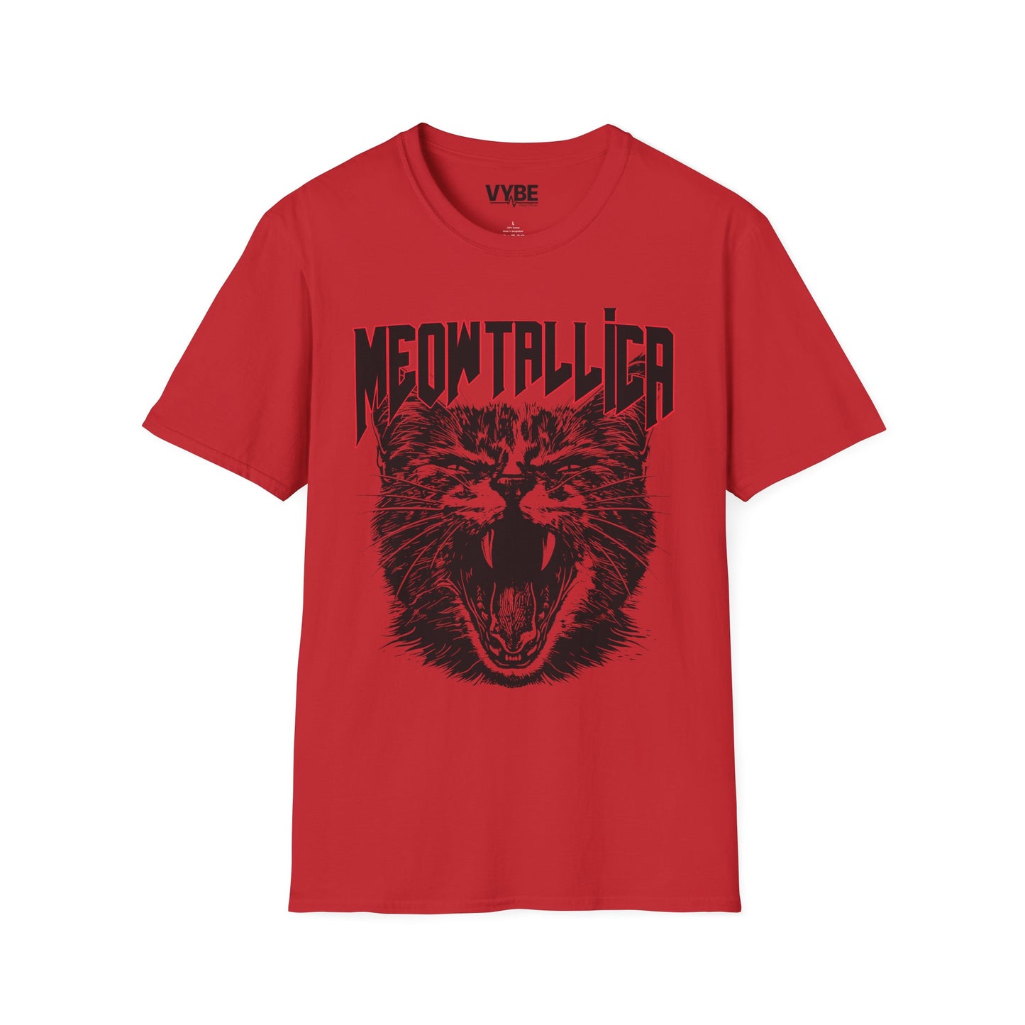 Meowtallica Cat T-Shirt - VYBE