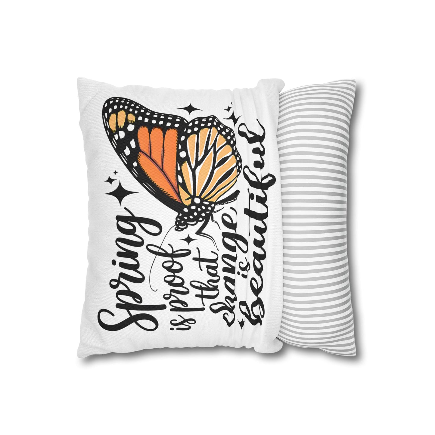 Spring Butterfly Pillowcase - Boho Home Decor for Nature Lovers, Perfect Spring Gift - VYBE Shop