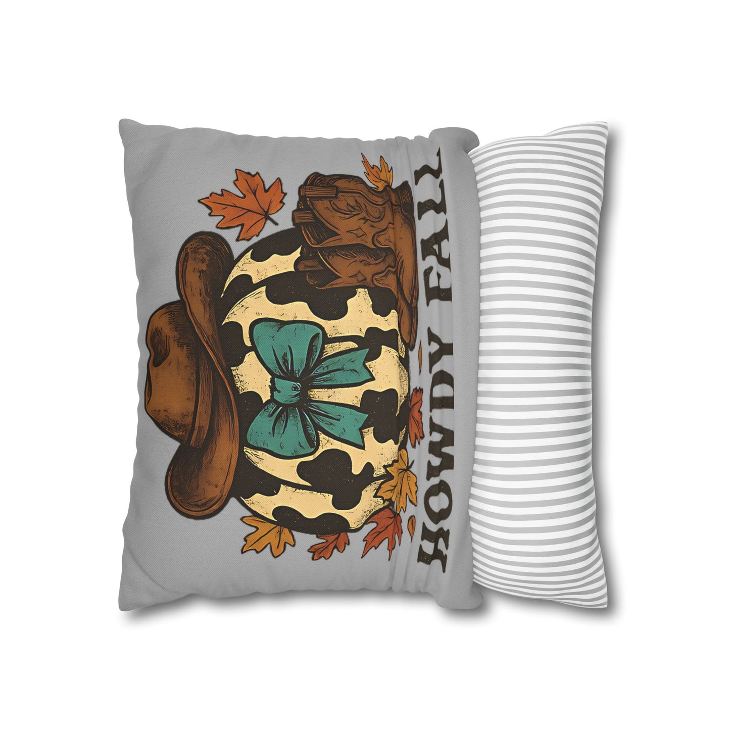 Howdy Fall Decorative Pillowcase - Cozy Autumn Home Decor, Farmhouse Style Decorative Pillow Cover, Perfect Fall Gift - VYBE Shop