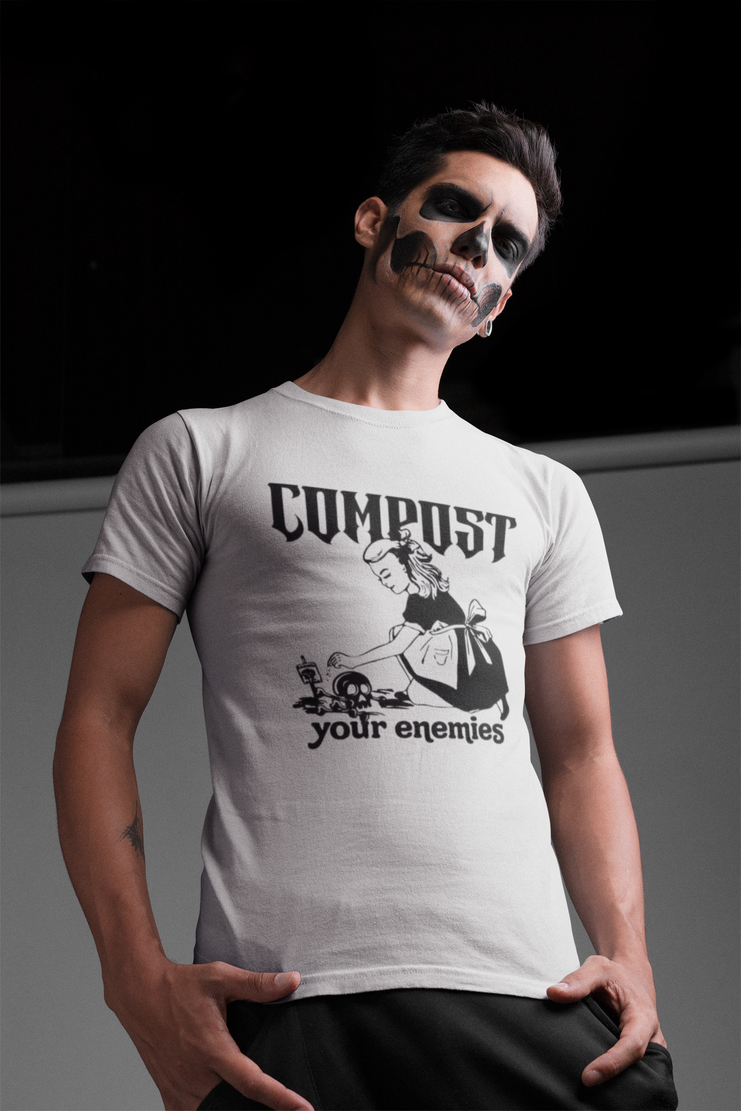 Funny Compost Your Enemies T-Shirt - VYBE Shop
