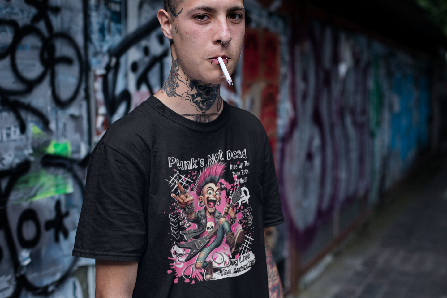 Alternative- Punks Not Dead T-Shirt - VYBE Shop