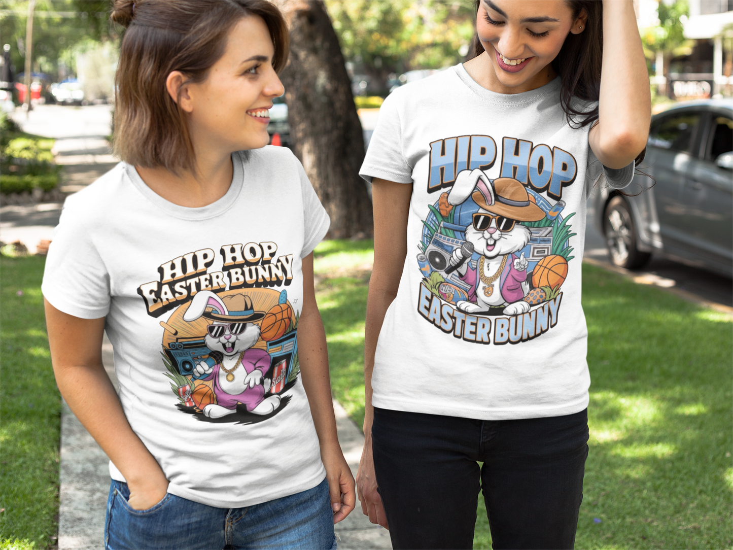 Easter- Hip Hop Easter Bunny T-Shirt