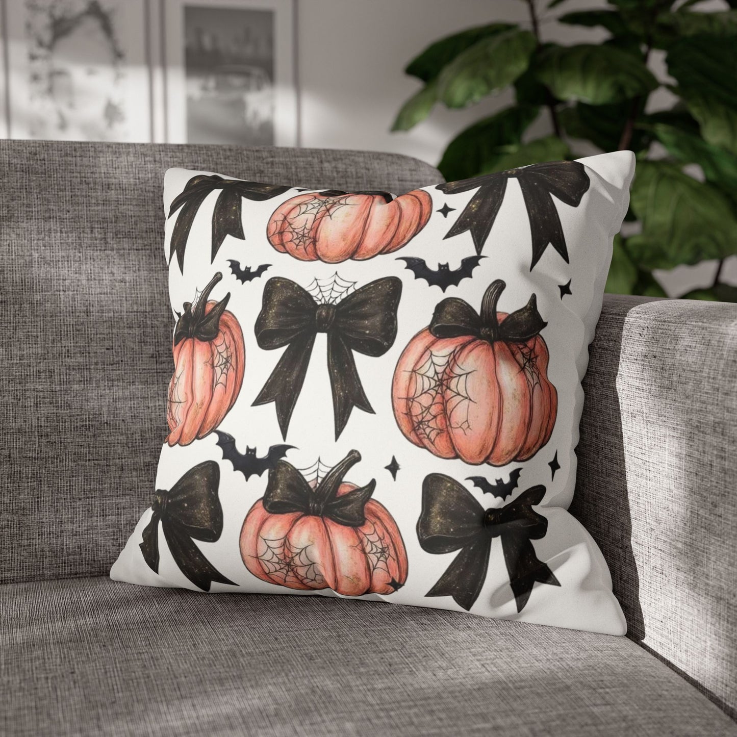 Halloween Pumpkin Pillowcase - Cozy Autumn Decor for Spooky Season Celebrations - VYBE Shop
