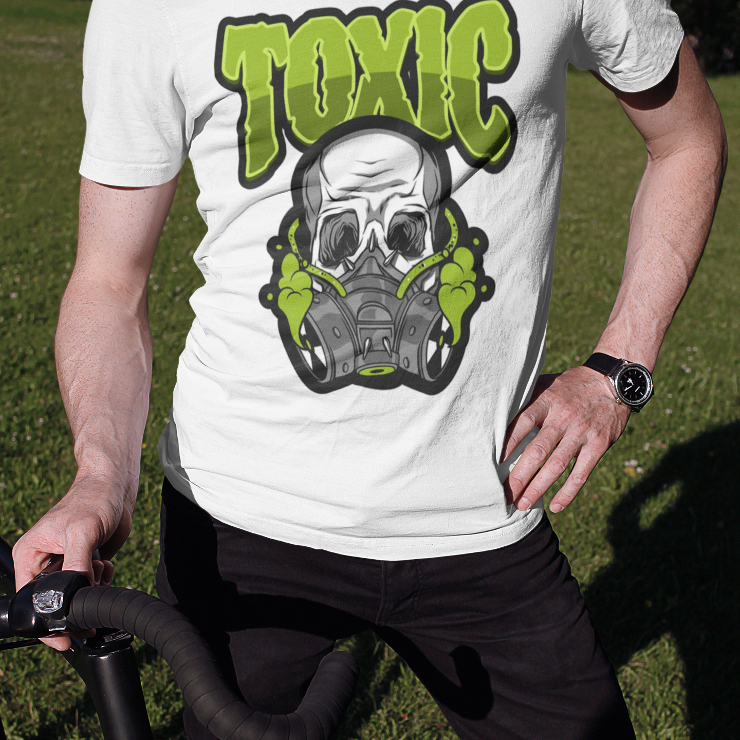 Toxic Skull Tee - VYBE