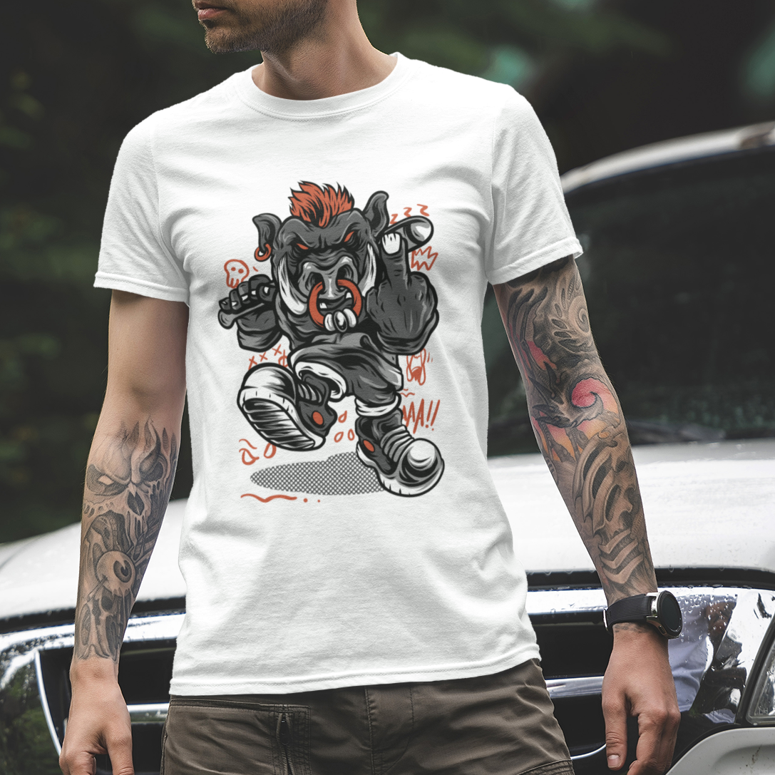 Streetwear Bull T-Shirt - VYBE
