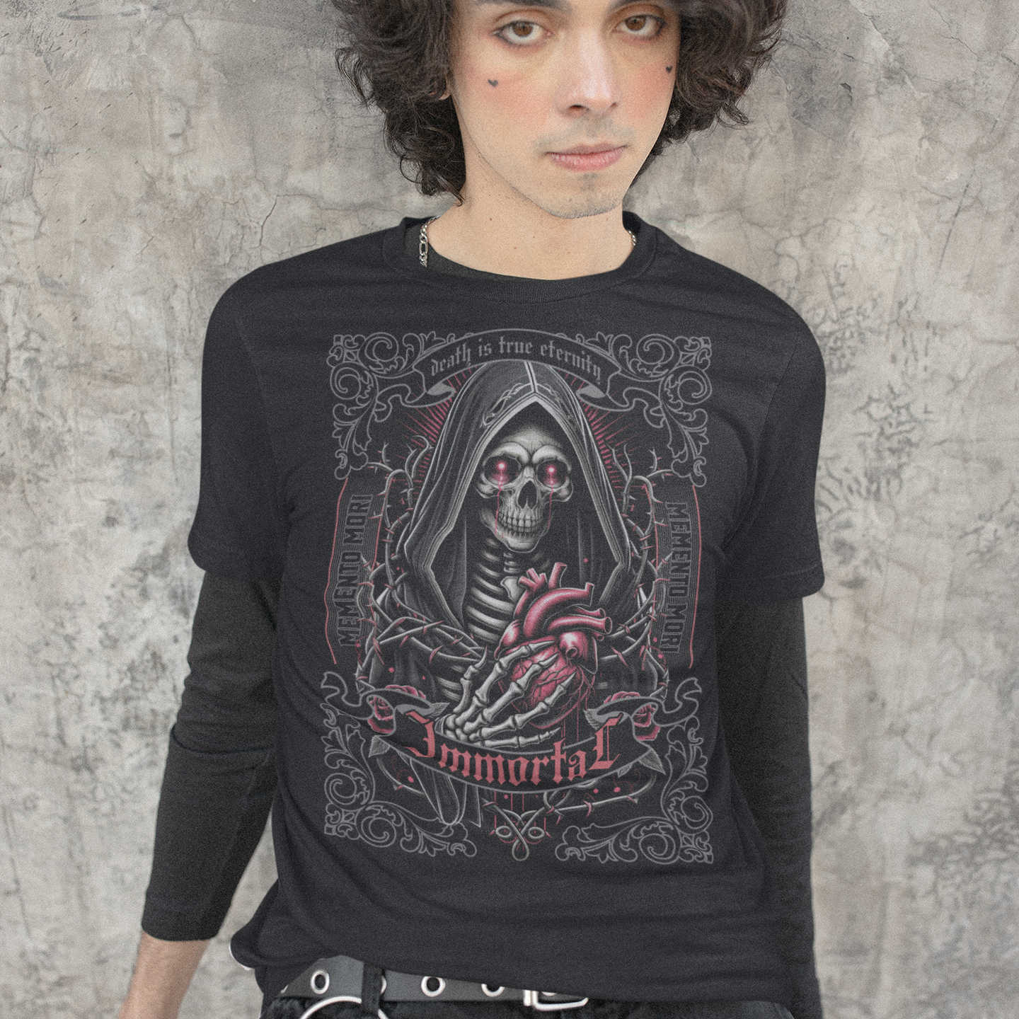Immortal Skeleton T-Shirt - VYBE