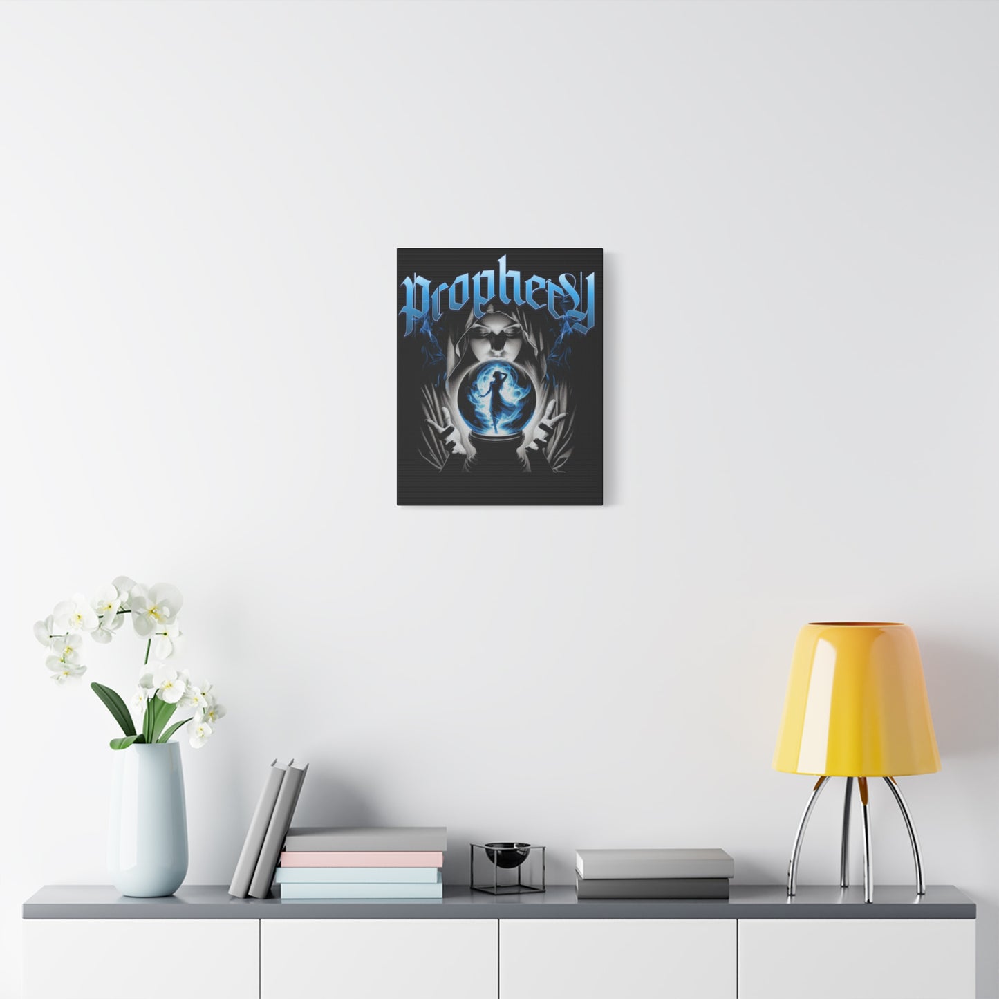 Mystical Wall Art Print, Prophecy Canvas, Home Decor, Unique Gift, Gothic Art, Witchcraft Decor - VYBE Shop